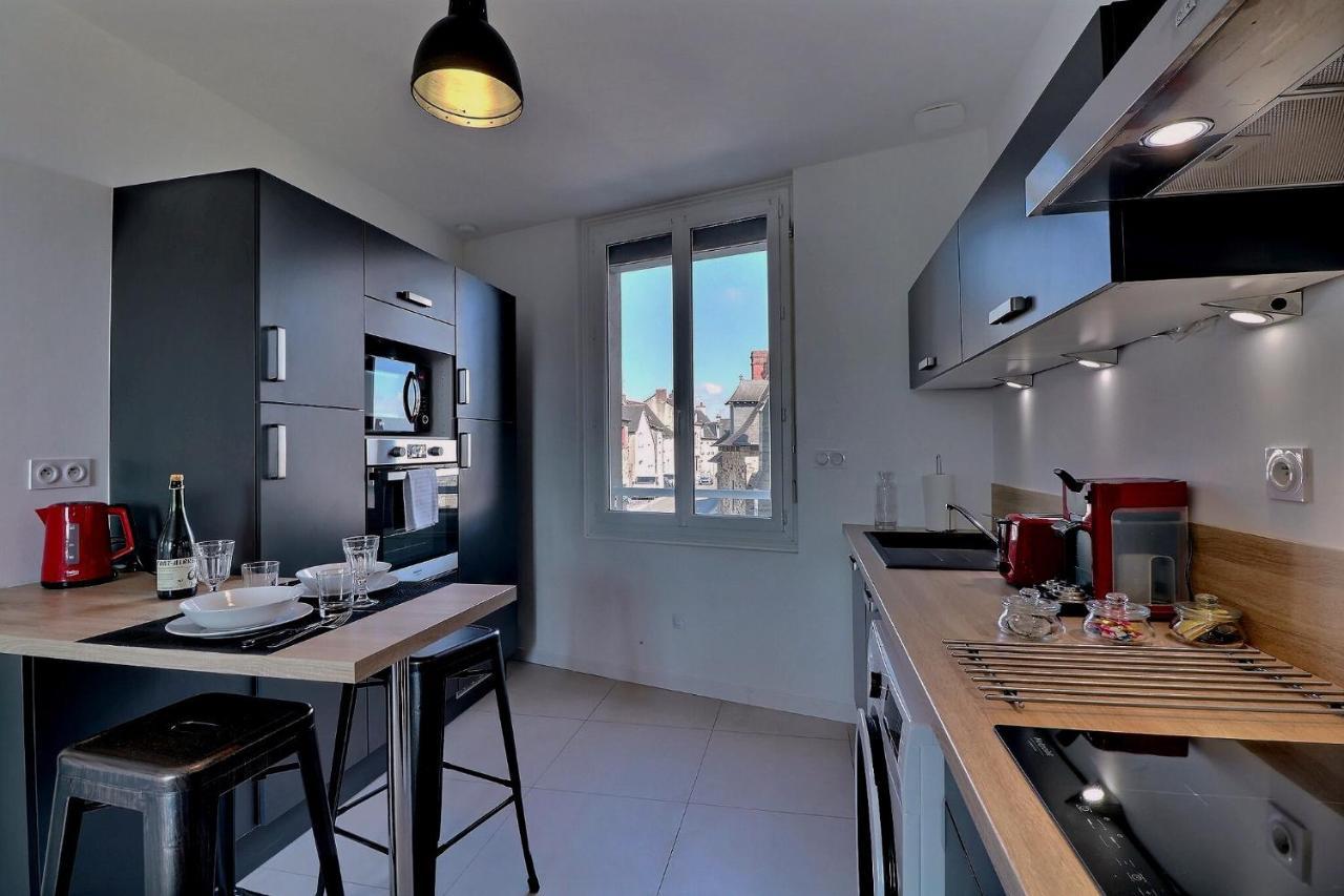 Appartement Logisy En Centre-Ville De Vitre I Logisy L'Indu Vitré Exterior photo